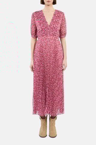 Robe plissée - Rose