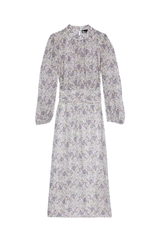 Robe midi - Blanc cassé