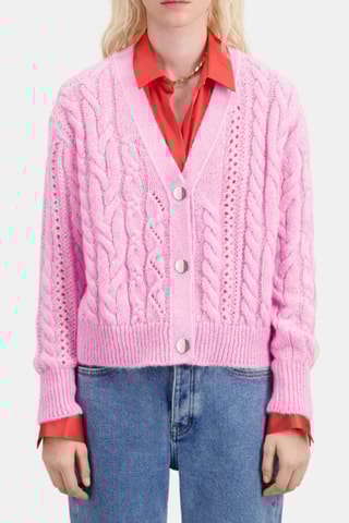 Gilet en laine - Rose