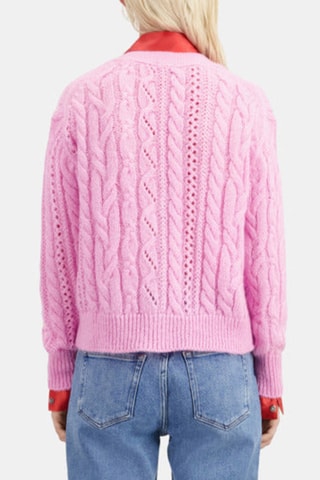 Gilet en laine - Rose