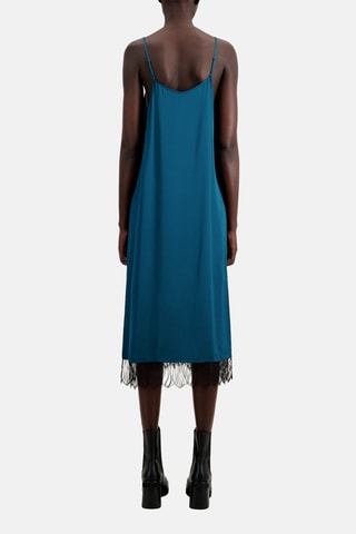 Robe midi - Bleu canard