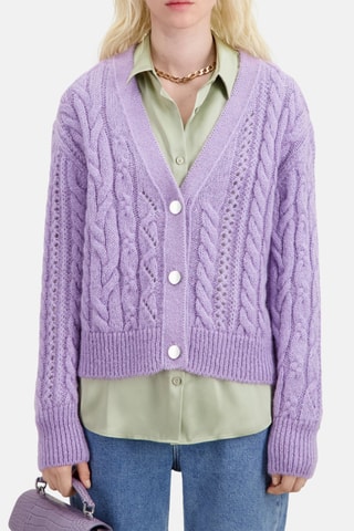 Gilet en laine - Lavande