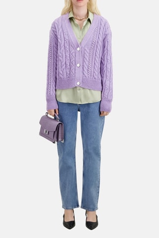 Gilet en laine - Lavande