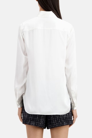 Chemisier en soie - Blanc