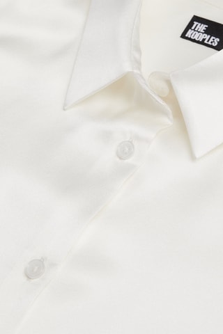 Chemisier en soie - Blanc