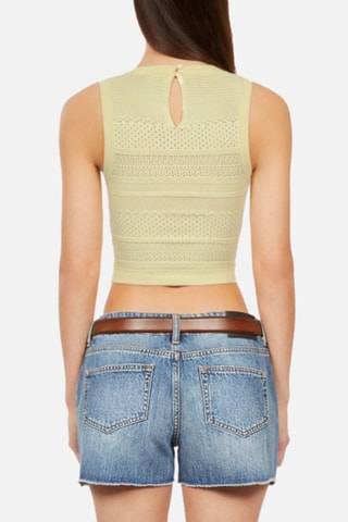 Crop top - Jaune