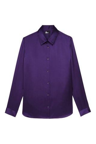 Chemisier en soie - Violet
