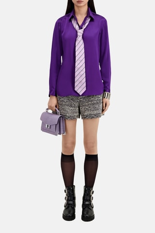 Chemisier en soie - Violet