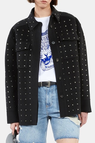 Veste en laine - Noir