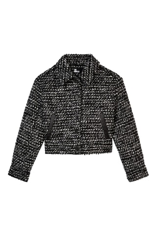 Veste en tweed - Noir