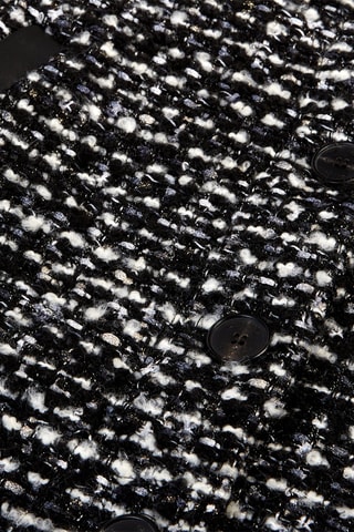 Veste en tweed - Noir
