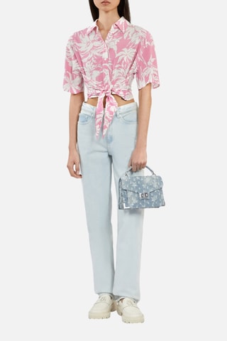 Chemisier noué - Rose