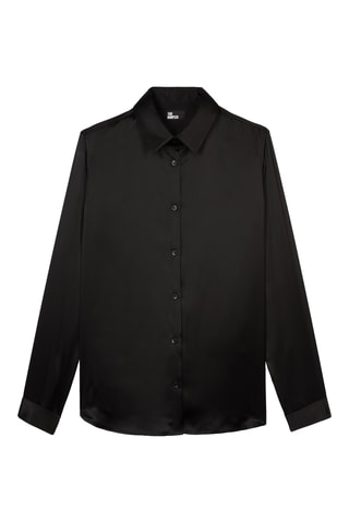 Chemisier en soie - Noir