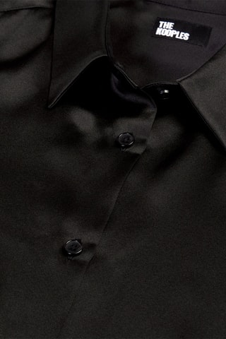 Chemisier en soie - Noir