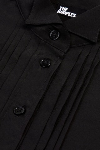 Chemisier en soie - Noir