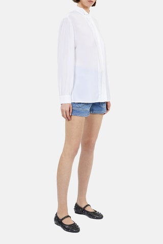 Chemisier en soie - Blanc