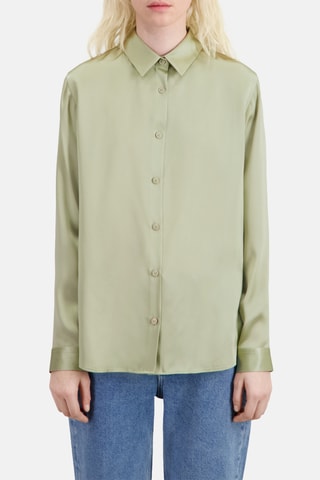 Chemisier en soie - Vert