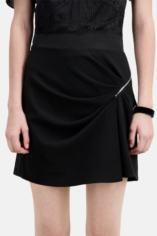 Jupe droite - Noir