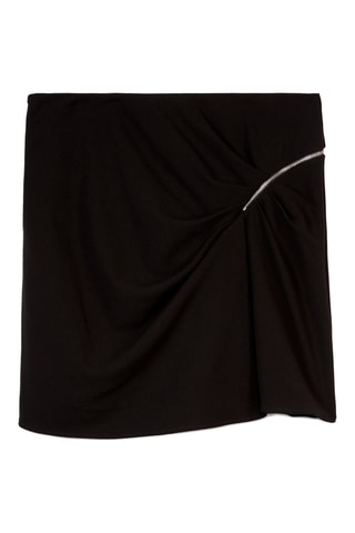Jupe droite - Noir