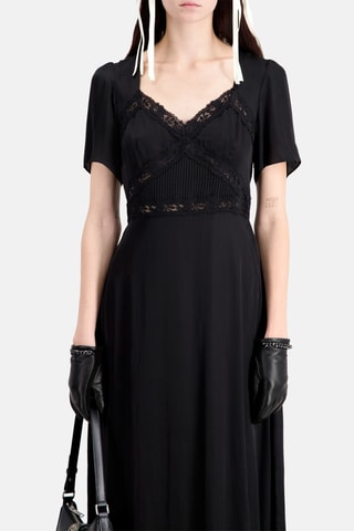 Robe midi - Noir
