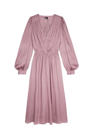 Robe midi - Mauve