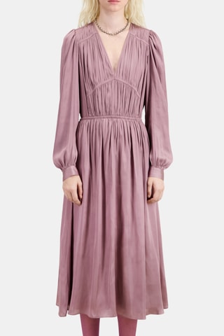 Robe midi - Mauve