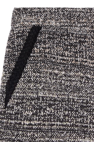 Short en tweed - Gris