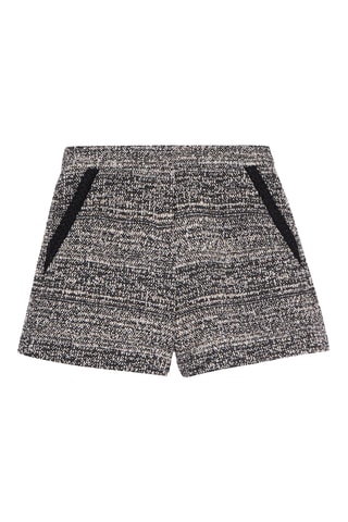 Short en tweed - Gris