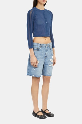 Bermuda en jean - Bleu clair