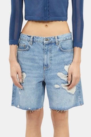 Bermuda en jean - Bleu clair