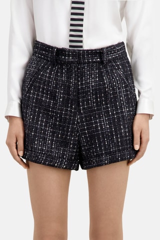 Short taille haute - Noir