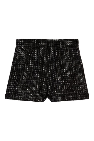 Short taille haute - Noir
