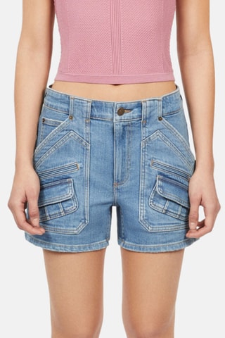 Short en jean - Bleu clair