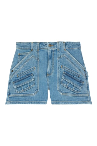 Short en jean - Bleu clair