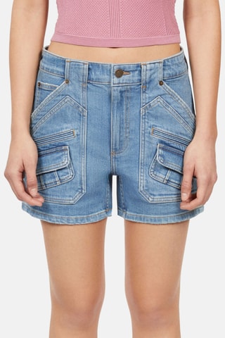 Short en jean - Bleu clair