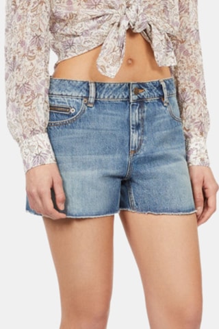 Short en jean - Bleu