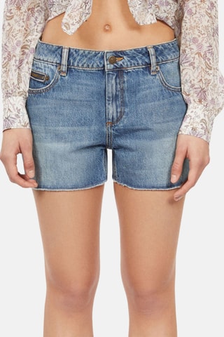 Short en jean - Bleu