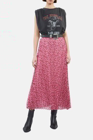 Jupe plissée - Rose