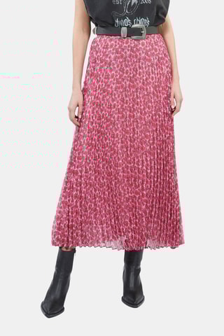 Jupe plissée - Rose