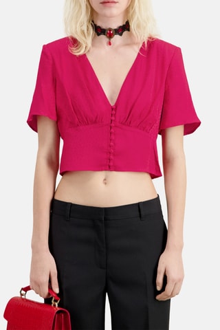 Crop top - Rouge