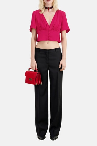 Crop top - Rouge