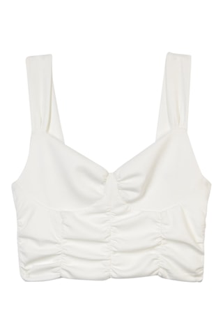 Crop top - Blanc