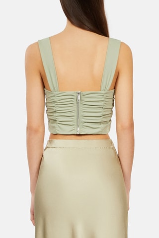 Crop top - Vert sauge