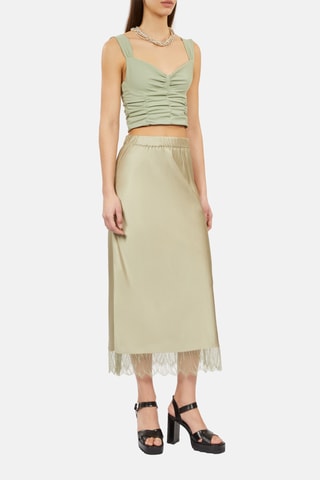 Crop top - Vert sauge