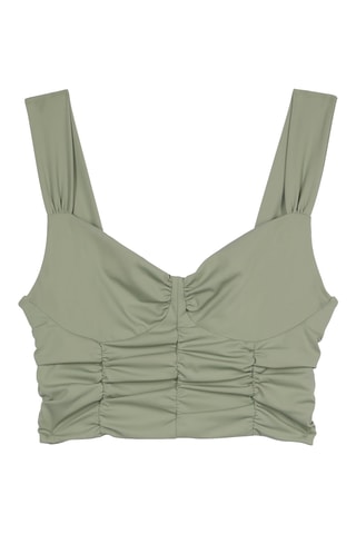 Crop top - Vert sauge