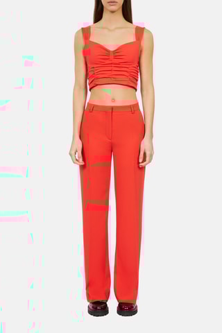 Crop top - Rouge