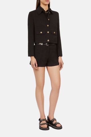 Veste en laine - Noir