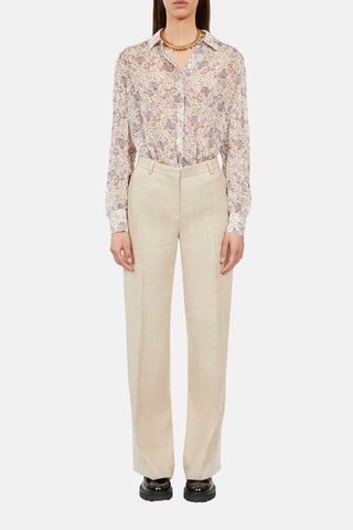 Pantalon en lin - Beige