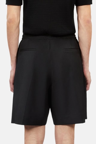 Short en laine - Noir