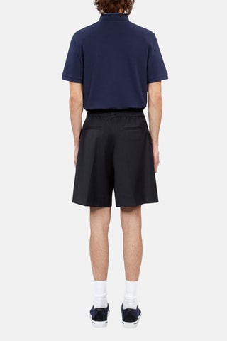 Short en laine - Noir